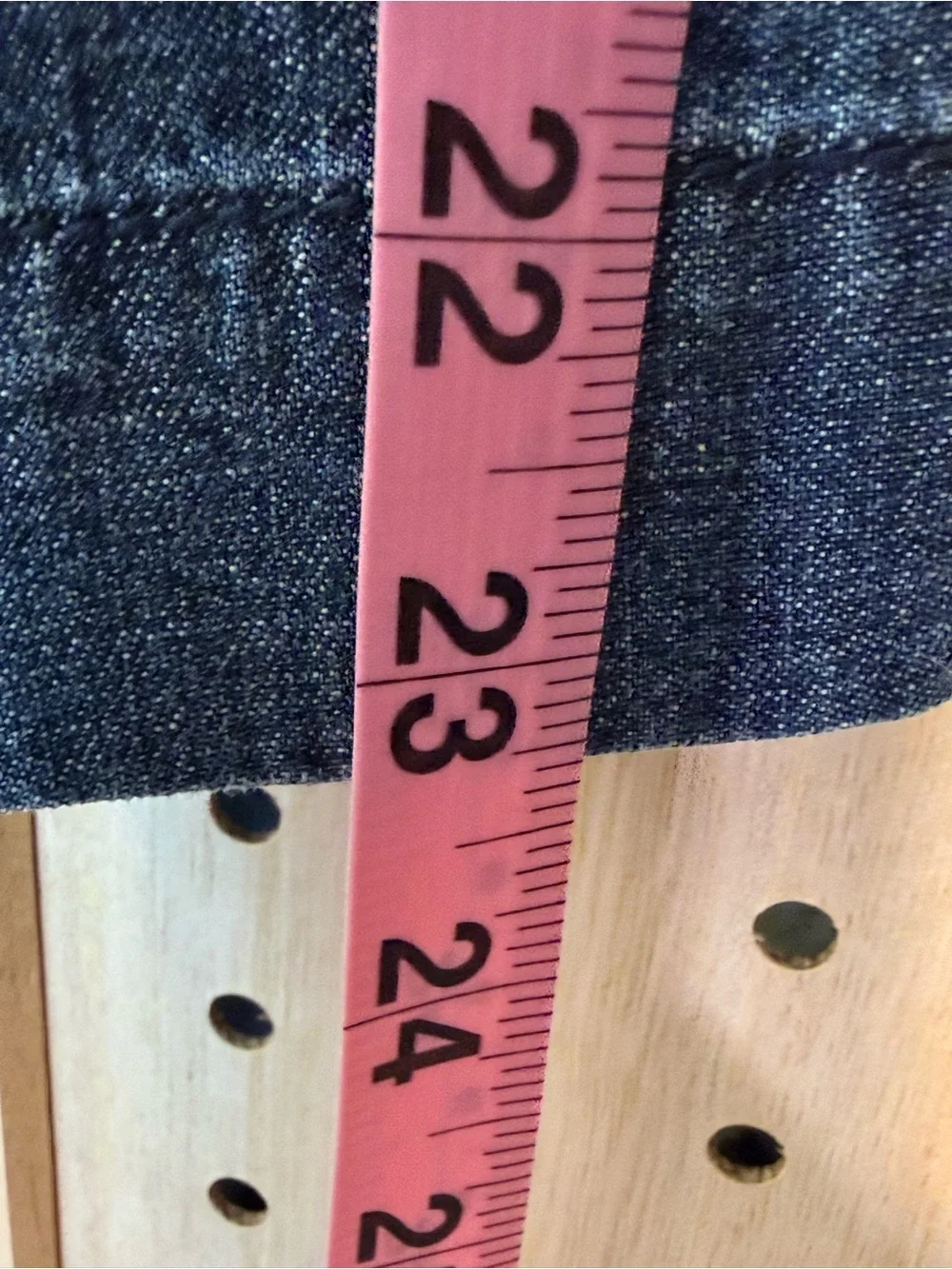 Ann Taylor Signature Size 8 Blue Chambray Bermuda Shorts 100% Cotton Coastal